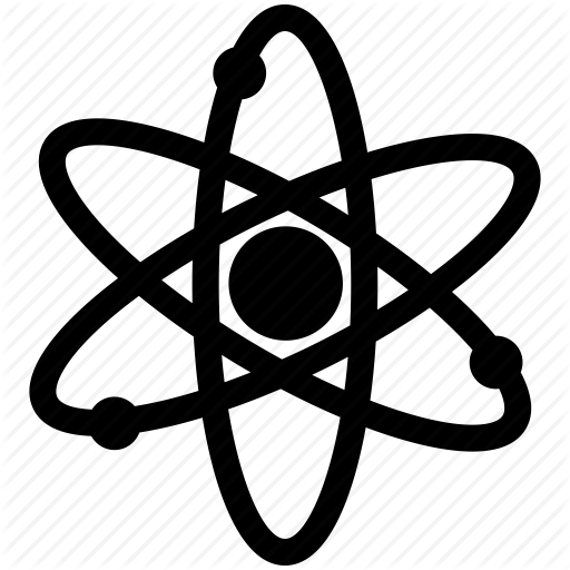 Atom, Atomic, Molecular, Nuclear, Particle, Physics Icon