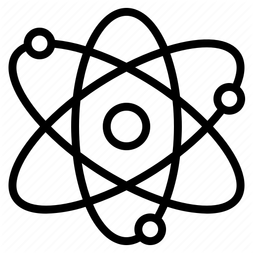 Atom, Electron, Nuclear, Physics Icon