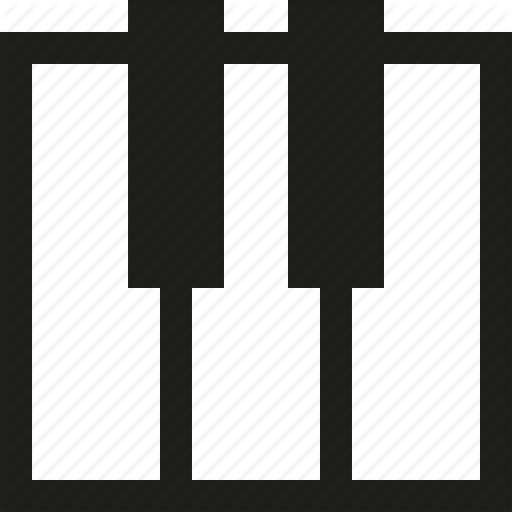 Keyboard, Piano Icon