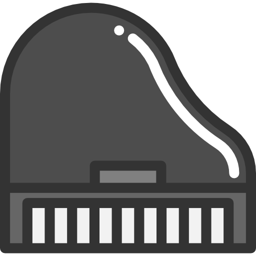 Piano, Keys, Musical Instrument Icon