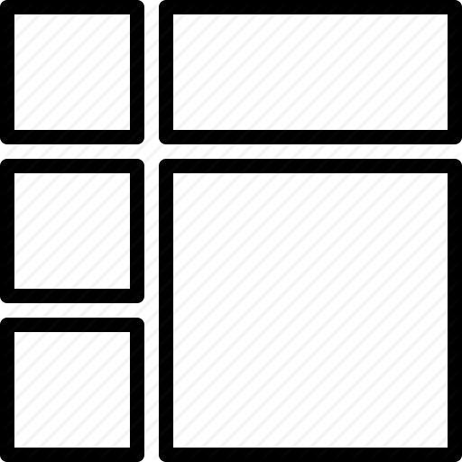 Collage, Frame, Interface, Layout Icon