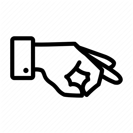 Finger, Hand, Pick Icon