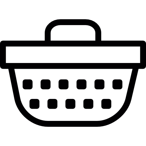 Picnic Basket Outline Icons Free Download