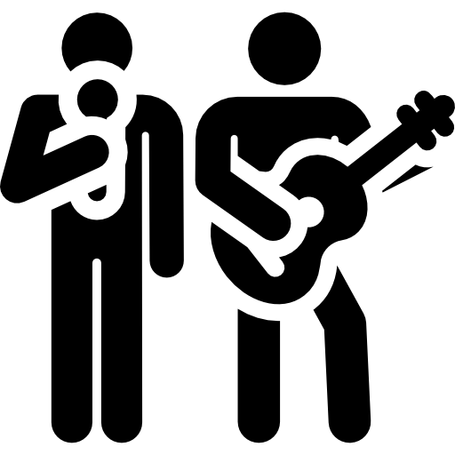 Musician Human Pictograms Icon