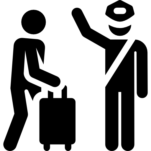 Airport Human Pictograms Icon