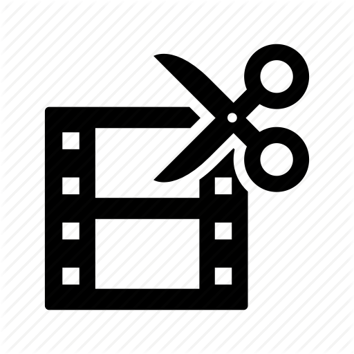 Cut, Edit, Film, Scissors, Strip, Video Icon