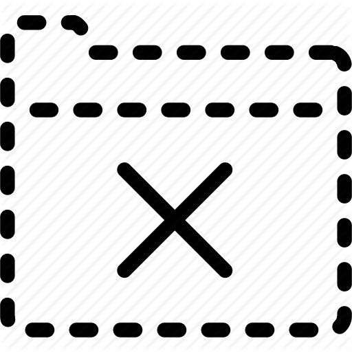 Folder, Hidden, Map, Unavailable Icon