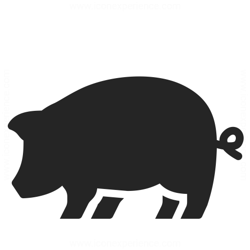 Pig Icon Iconexperience
