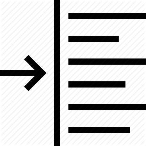 Adjustment, Align, Paragraph, Text, Word Icon