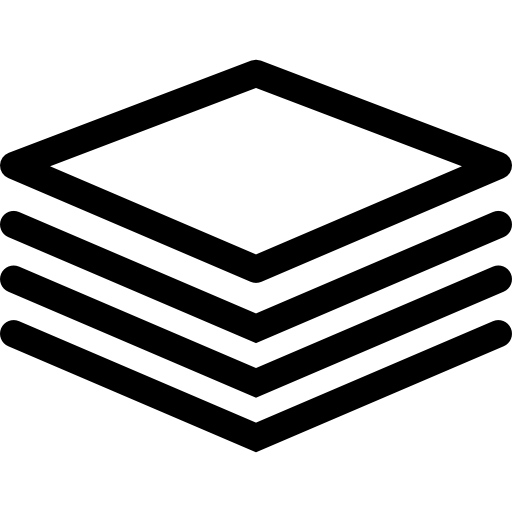 Stack Of Square Papers Icons Free Download