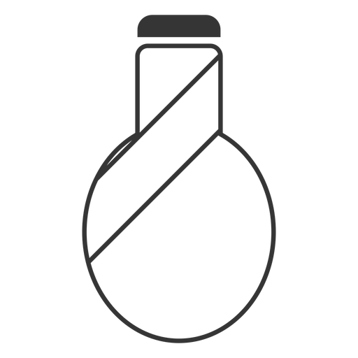 Line Style Water Bottle Icon