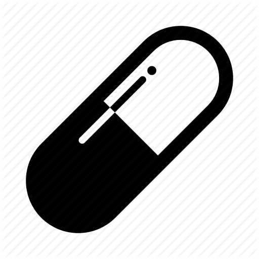 Capsule, Drugs, Health, Medication, Pill Icon