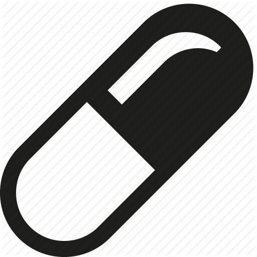 Capsule, Pill Icon