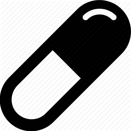 Capsule, Drug, Medicine, Pharmacy, Pill Icon