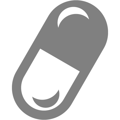 Gray Pill Icon