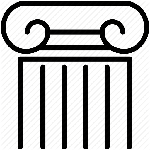 Building, Column, Greek, Pillar, Structure Icon