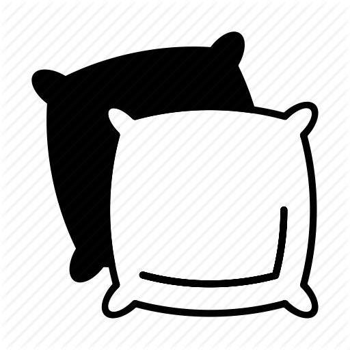 Bed, Bedroom, Home, Pillow, Pillows, Sleep Icon
