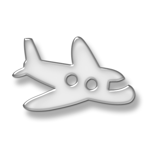 Cartoon Airplane Icon