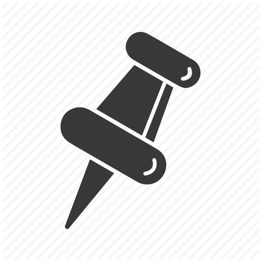 Bulletin, Paper Pin, Pin, Post It Icon