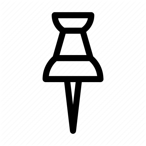 Device, Element, Office, Pin, Pin It Icon