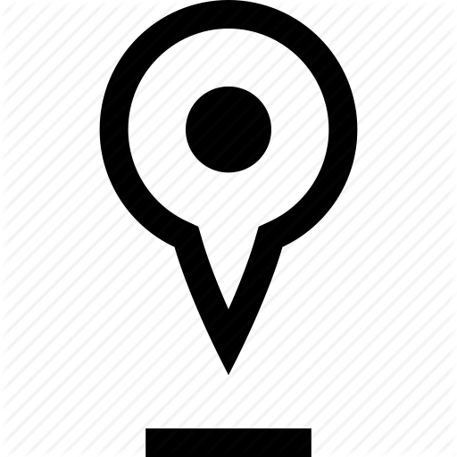 Floating, Map, Pin, Up Icon