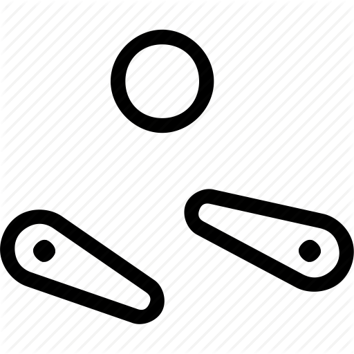 Game, Pinball, Video Icon
