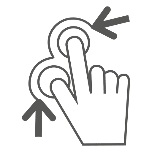 Pinch Gesture Icon
