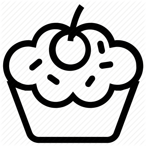 Cake, Cup, Cupcake, Dessert, Food, Pink, Sweet Icon