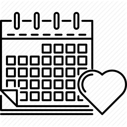 Calendar, Day, Heart, Love, Relationship, Valentine Icon