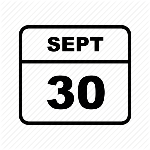 Calendar Icons September