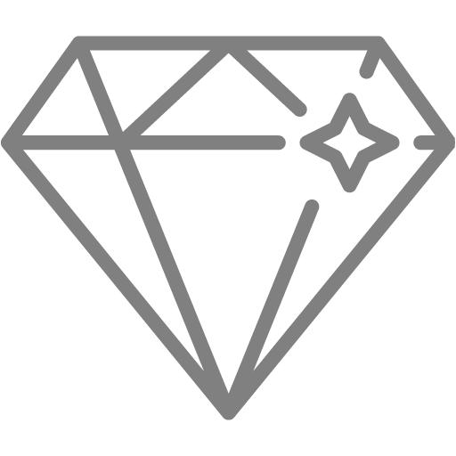 Gray Diamond Icon