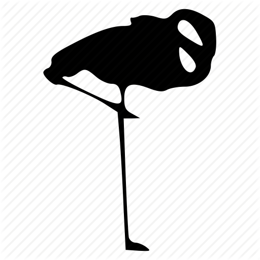 Animal, Bird, Flamingo Icon