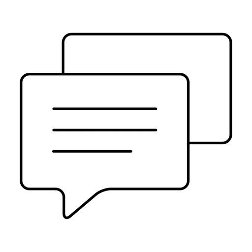 Messages And Conversation Icon