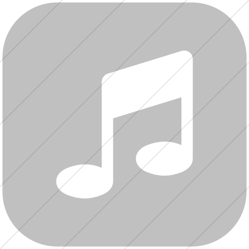 Flat Rounded Square White On Silver Bootstrap Font