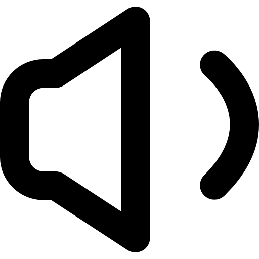 Speaker Audio Symbol Icons Free Download