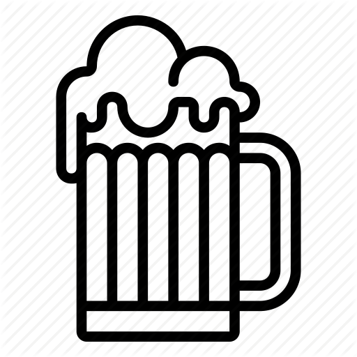 Beer, Foam, Glass, Pint Icon