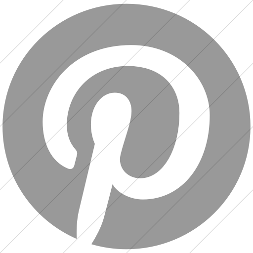 Simple Light Gray Social Media Icon