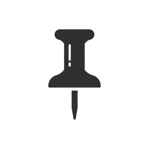 Pin, Pin It, Tag Icon