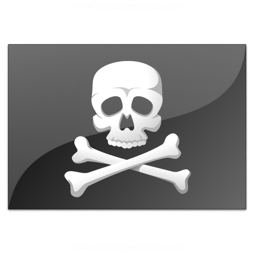 Iconexperience V Collection Flag Pirate Icon