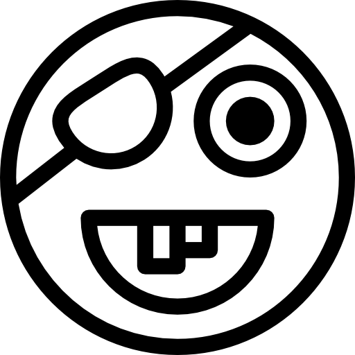 Pirate Icon Emoticons Collection Smashicons