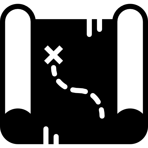 Treasure Map Icon