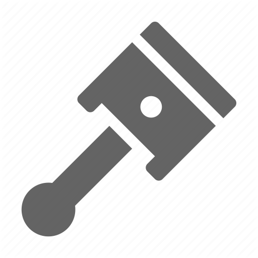 Automotive, Engine, Piston, Vehicle Icon