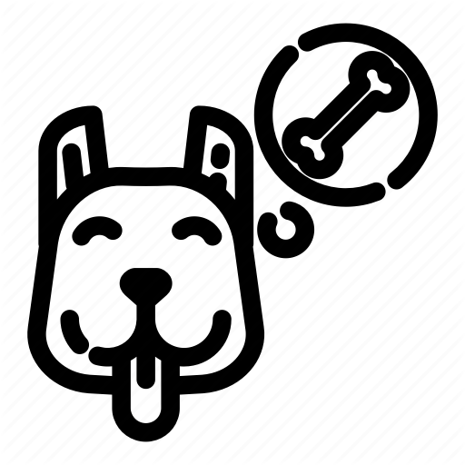 Animal, Bone, Canine, Dog, Face, Pet, Pit Bull Icon