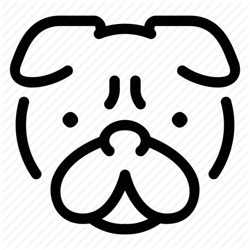 Animals, Cannine, Dog, Face, Mammal, Pets, Pitbull Icon