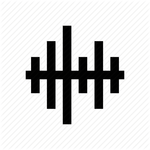 Multimedia, Music, Music Design, Music Waves, Sound Pitch Icon