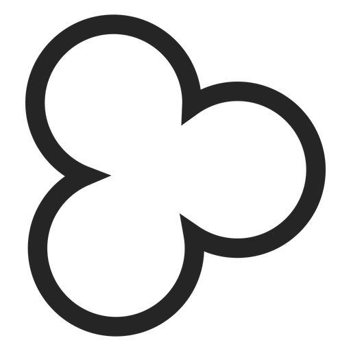 Stroke Clover Icon