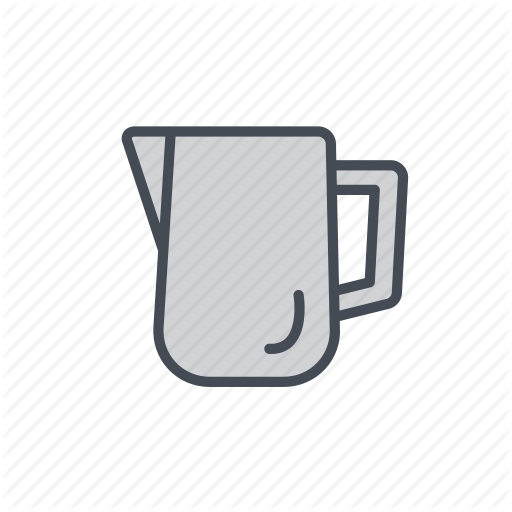 Coffee, Frothing, Milk, Milk Froth, Milk Jug, Pitcher Icon