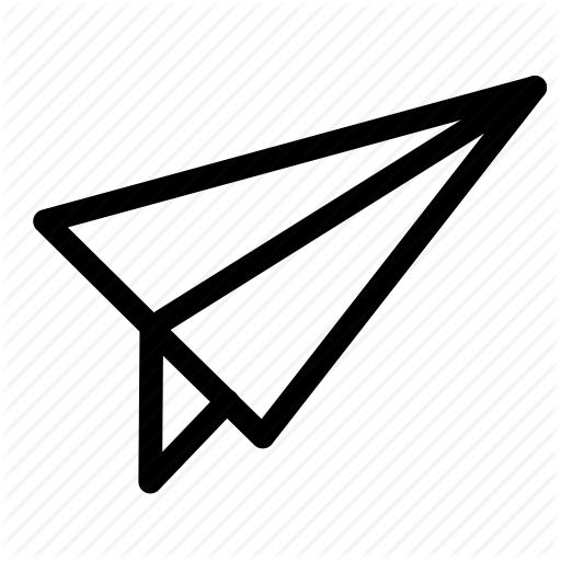 Destiny Message Icon, Kite, Line Icon, Pixel Icon Pack, Send