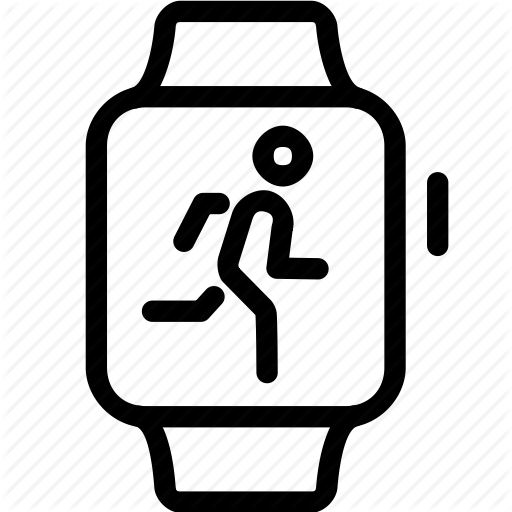 Fitness, Heart, Running, Sport, Tracker, Training, Watch Icon