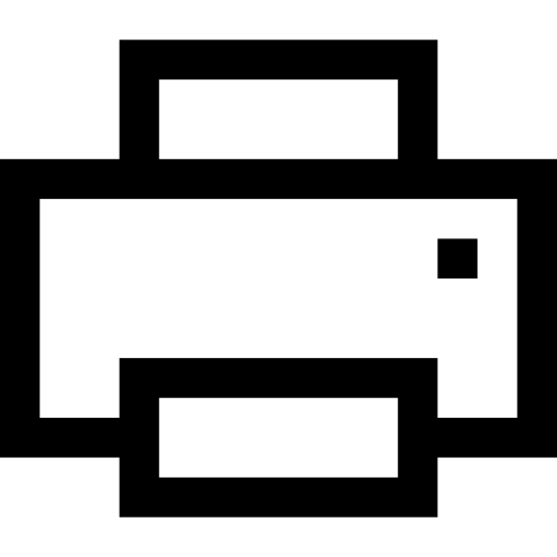 Printer Pixel Icons Free Download